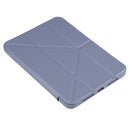 TPU Horizontal Deformation Flip Leather Tablet Case with Holder For iPad mini 6(Lavender Grey)