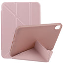 TPU Horizontal Deformation Flip Leather Tablet Case with Holder For iPad mini 6(Rose Gold)