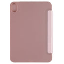 TPU Horizontal Deformation Flip Leather Tablet Case with Holder For iPad mini 6(Rose Gold)