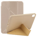 TPU Horizontal Deformation Flip Leather Tablet Case with Holder For iPad mini 6(Gold)