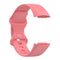 For Fitbit Charge 5 Silicone Watch Band, Size:S(Red)