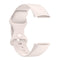 For Fitbit Charge 5 Silicone Watch Band, Size:S(Moon White)