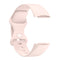 For Fitbit Charge 5 Silicone Watch Band, Size:S(Sand Pink)