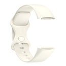 For Fitbit Charge 5 Silicone Watch Band, Size:S(Apricot)