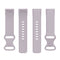 For Fitbit Charge 5 Silicone Watch Band, Size:S(Lavender Purple)