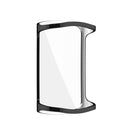 For Fitbit Charge 5 Full Coverage TPU Electroplating Protective Case Cover(Black)
