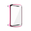 For Fitbit Charge 5 Full Coverage TPU Electroplating Protective Case Cover(Pink)