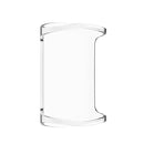 For Fitbit Charge 5 Full Coverage TPU Electroplating Protective Case Cover(Transparent White)