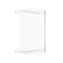 For Fitbit Charge 5 Full Coverage TPU Electroplating Protective Case Cover(Transparent White)
