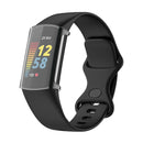 For Fitbit Charge 5 Full Coverage TPU Electroplating Protective Case Cover(Transparent White)