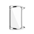 For Fitbit Charge 5 Full Coverage TPU Electroplating Protective Case Cover(Silver)