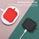 Wireless Earphones Shockproof Carbon Fiber Luggage TPU Protective Case For AirPods 3(Pink)