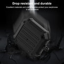 Wireless Earphones Shockproof Carbon Fiber Luggage TPU Protective Case For AirPods 3(Black)