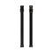 For Fitbit Luxe Adjustable Elastic Nylon Watch Band(Black)