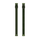 For Fitbit Luxe Adjustable Elastic Nylon Watch Band(Army Green)
