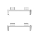 For OPPO Watch 2 46mm 1 Pair Metal Watch Band Connector(Silver)