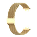 For Huawei Watch Fit Mesh Metal Watch Band(Gold)