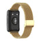 For Huawei Watch Fit Mesh Metal Watch Band(Gold)