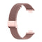 For Huawei Watch Fit Mesh Metal Watch Band(Rose Pink)