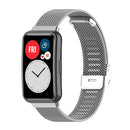 For Huawei Watch Fit Mesh Metal Watch Band(Silver)