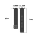 For Huawei Watch Fit Mesh Metal Watch Band(Silver)