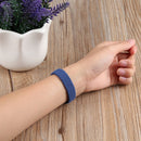 Small Waist Single Loop Nylon Braid Watch Band For Apple Watch Series 7 45mm / 6&SE&5&4 44mm / 3&2&1 42mm, Size:S 145mm(Z Pattern-Pink White)