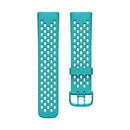 For Fitbit Charge 5 Silicone Hole Watch Band(Green)