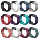 For Fitbit Charge 5 Silicone Hole Watch Band(Black)