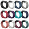 For Fitbit Charge 5 Silicone Hole Watch Band(Black)