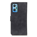 For OPPO Realme GT Neo2 KHAZNEH Retro Texture PU + TPU Horizontal Flip Leather Case with Holder & Card Slots & Wallet(Black)