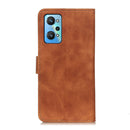For OPPO Realme GT Neo2 KHAZNEH Retro Texture PU + TPU Horizontal Flip Leather Case with Holder & Card Slots & Wallet(Brown)