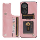 For Huawei P50 Mandala Embossed PU + TPU Magnetic Case with Card Slots & Holder & Lanyard(Rose Gold)