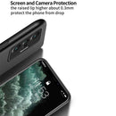 For vivo X70 Pro Classic Tilt Strip Grain Magnetic Shockproof PC + TPU Case(Black)