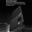 For Xiaomi Redmi 10 Classic Tilt Strip Grain Magnetic Shockproof PC + TPU Case(Dark Green)