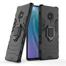 For Vivo NEX 3 / NEX 3 5G Shockproof PC + TPU Protective Case with Magnetic Ring Holder(Black)
