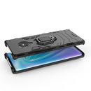 For Vivo NEX 3 / NEX 3 5G Shockproof PC + TPU Protective Case with Magnetic Ring Holder(Black)