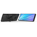 For Vivo NEX 3 / NEX 3 5G Shockproof PC + TPU Protective Case with Magnetic Ring Holder(Black)