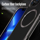 R-JUST RJ51 Hollow Shockproof Metal Protective Case For iPhone 13 mini(Dark Grey)