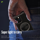 R-JUST RJ51 Hollow Shockproof Metal Protective Case For iPhone 13 mini(Dark Grey)