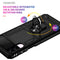 For Samsung Galaxy Z Flip3 5G Folding Shockproof TPU + PC Protective Case with 360 Degree Rotating Holder(Black)