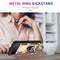 For Samsung Galaxy Z Flip3 5G Folding Shockproof TPU + PC Protective Case with 360 Degree Rotating Holder(Gold)