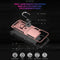 For Samsung Galaxy Z Flip3 5G Folding Shockproof TPU + PC Protective Case with 360 Degree Rotating Holder(Rose Gold)