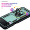 For Samsung Galaxy Z Flip3 5G Folding Shockproof TPU + PC Protective Case with 360 Degree Rotating Holder(Dark Green)