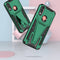 For Motorola Moto G / E7 Power 2021 Super V Armor PC + TPU Shockproof Case with Invisible Holder(Dark Green)