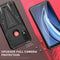 For Motorola Moto G / E7 Power 2021 Super V Armor PC + TPU Shockproof Case with Invisible Holder(Black)
