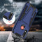 For Motorola Moto G / E7 Power 2021 Super V Armor PC + TPU Shockproof Case with Invisible Holder(Blue)