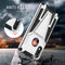 For Motorola Moto G / E7 Power 2021 Super V Armor PC + TPU Shockproof Case with Invisible Holder(Silver)