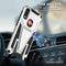 For Motorola Moto G / E7 Power 2021 Super V Armor PC + TPU Shockproof Case with Invisible Holder(Silver)