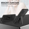 For Samsung Galaxy A31 Super V Armor PC + TPU Shockproof Case with Invisible Holder(Black)