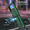 For Samsung Galaxy Z Flip3 5G Super V Armor PC + TPU Shockproof Case with Invisible Holder(Dark Green)